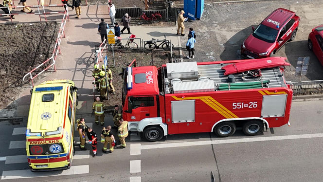 Potrącony na torach w Józefowie