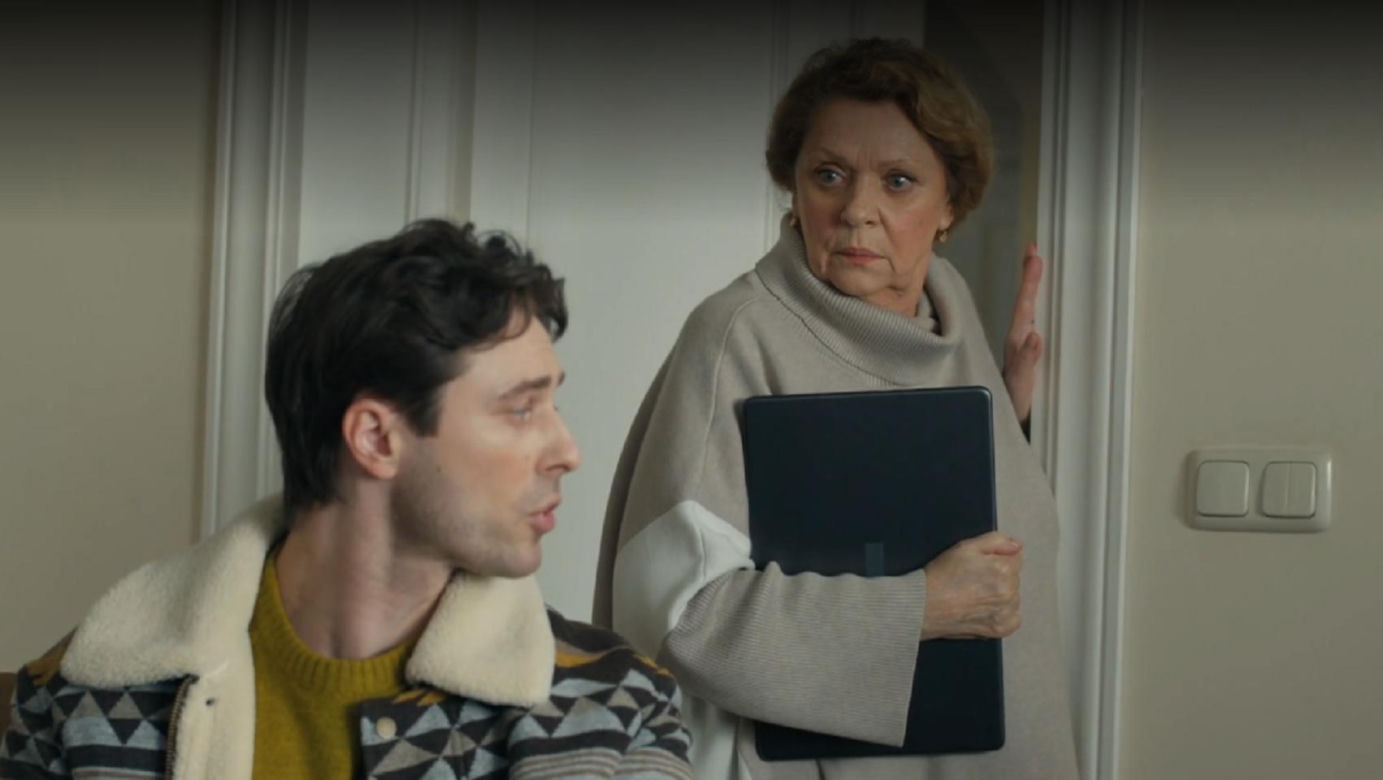 Barwy szczęścia odc. 3217. Józefina Rawiczowa (Elżbieta Jarosik), Cezary (Marcel Opaliński)