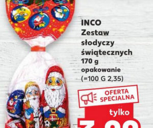 Zestaw słodyczy świątecznych w cenie 3,99 zł/170 g