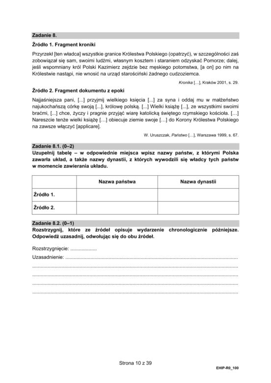 Matura 2021 historia. Odpowiedzi, pytania, arkusze CKE