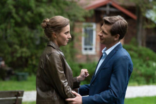 M jak miłość odc. 1894. Natalka (Dominika Suchecka), Adam Karski (Patryk Szwichtenberg)