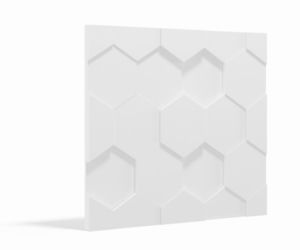 Panel ścienny 3D plaster miodu