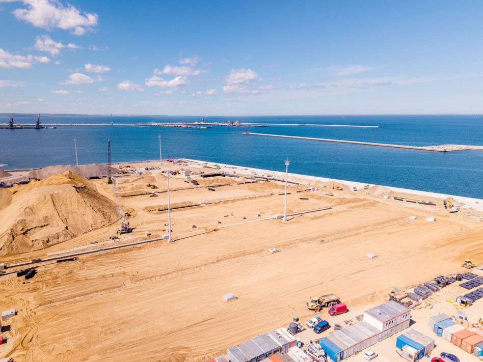 Budowa Terminala T5 Baltic Hub