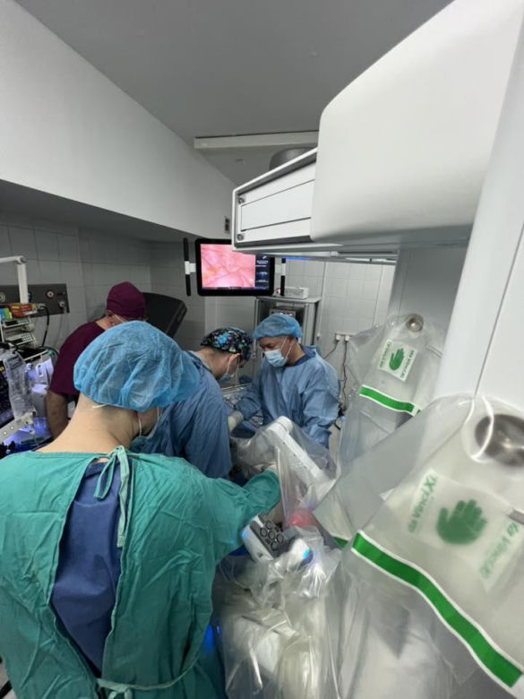 Pierwsza operacja robotyczna w zamojskim Szpitalu Papieskim