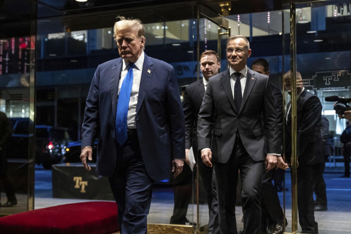 Andrzej Duda w Trump Tower u Donalda Trumpa