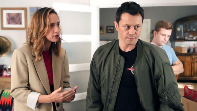 Barwy szczęścia odc. 3339. Asia (Anna Gzyra-Augustynowicz), Daniel (Marcin Bikowski), Hubert (Marek Molak)