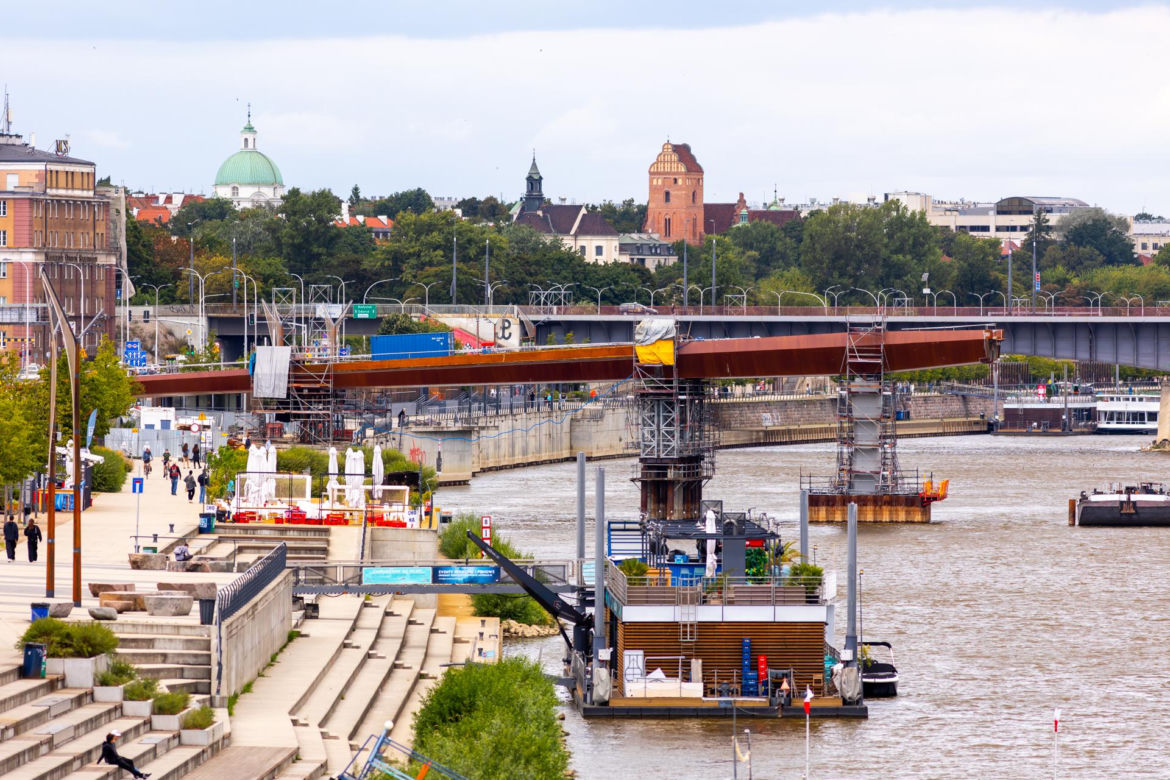 Kładka pieszo-rowerowa Warszawa
