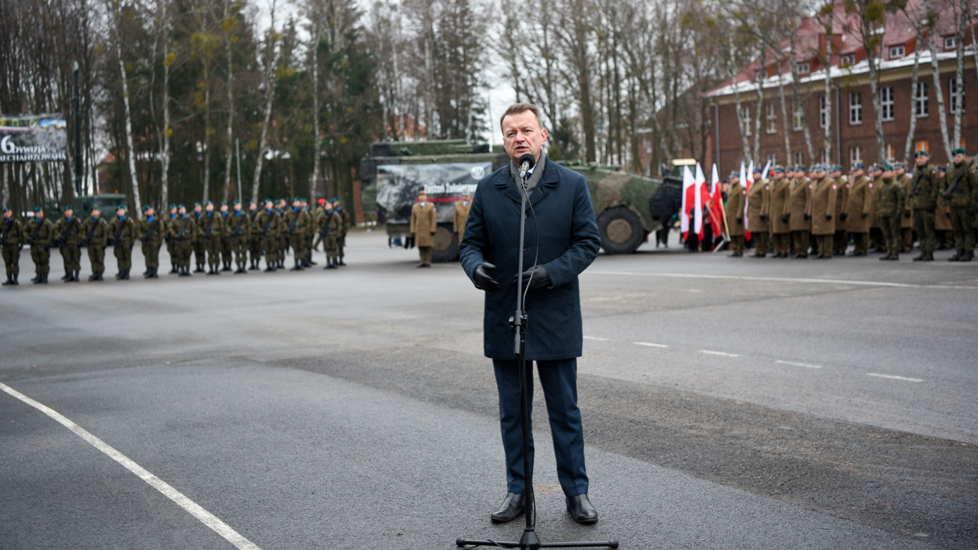 Olsztyn. Ponad 400 żołnierzy złożyło przysięgę. W uroczystości wziął udział szef MON [ZDJĘCIA]