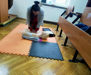 Pracownicy starostwa przeszkoleni z pierwszej pomocy