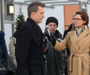 Na dobre i na złe odc. 515. Andrzej Falkowicz (Michał Żebrowski), Anna Popek