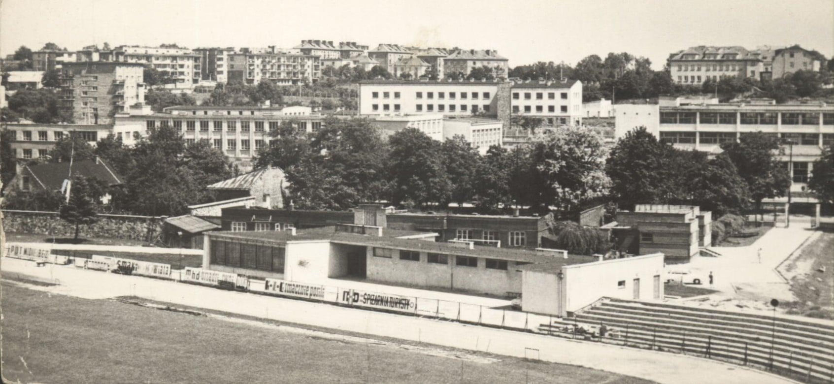 Stadion w latach 60.