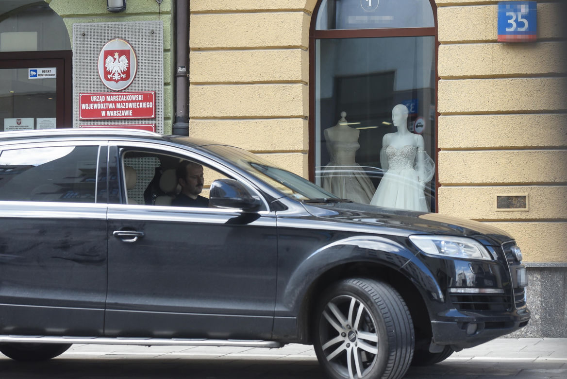 Na co dzień Sławomir porusza się Audi