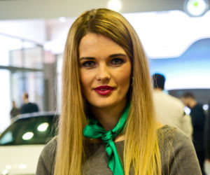 hostessy na targach Motor Show Poznań 2016