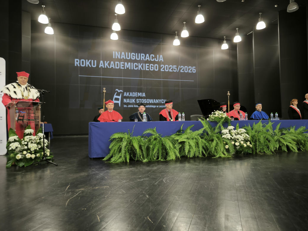 Inauguracja roku akademickiego w Akademii Nauk Stosowanych w Lesznie