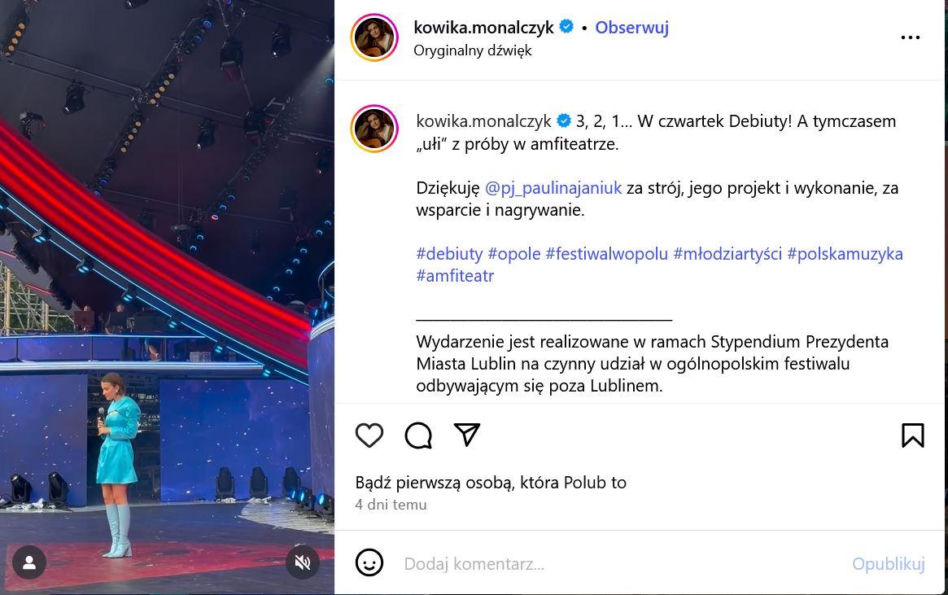 Opole 2025: Monika Kowalczyk