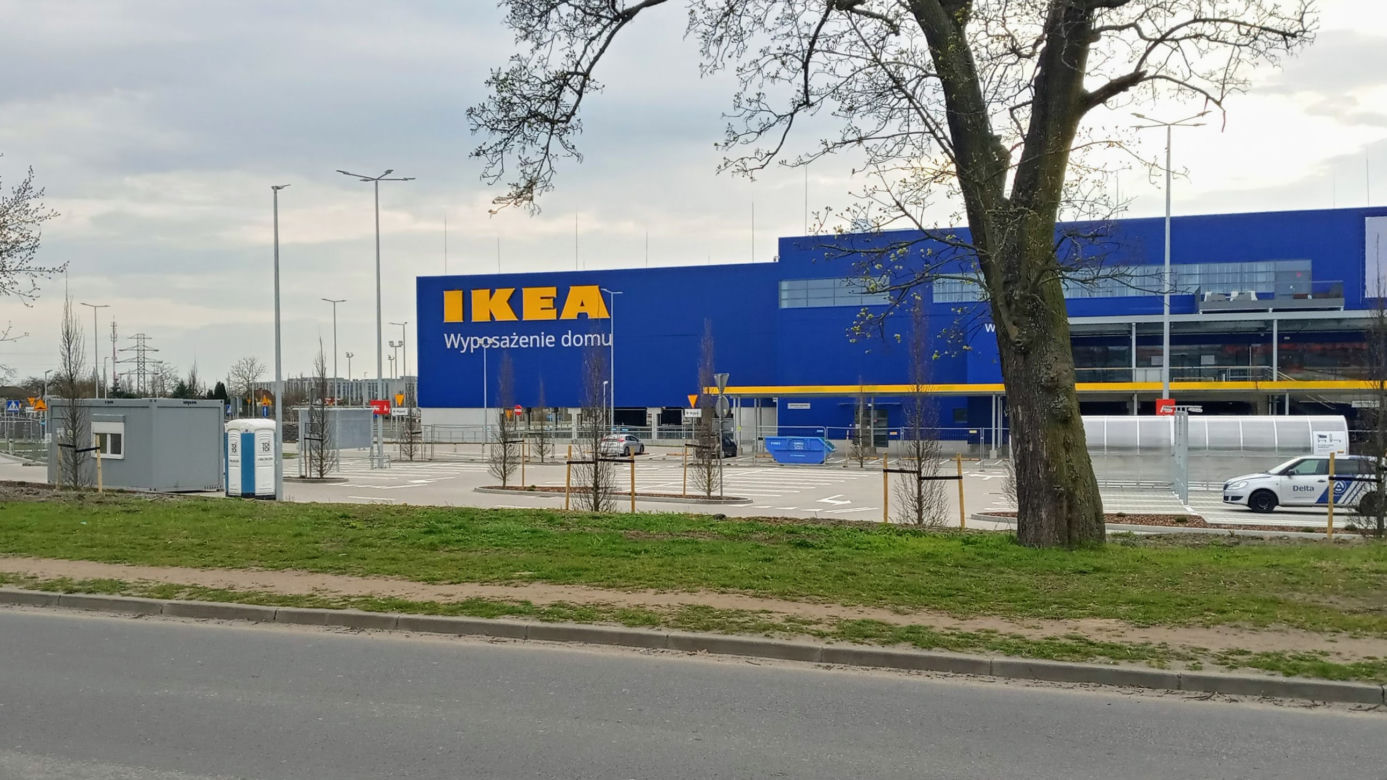 IKEA w Szczecinie - kwiecień 2021