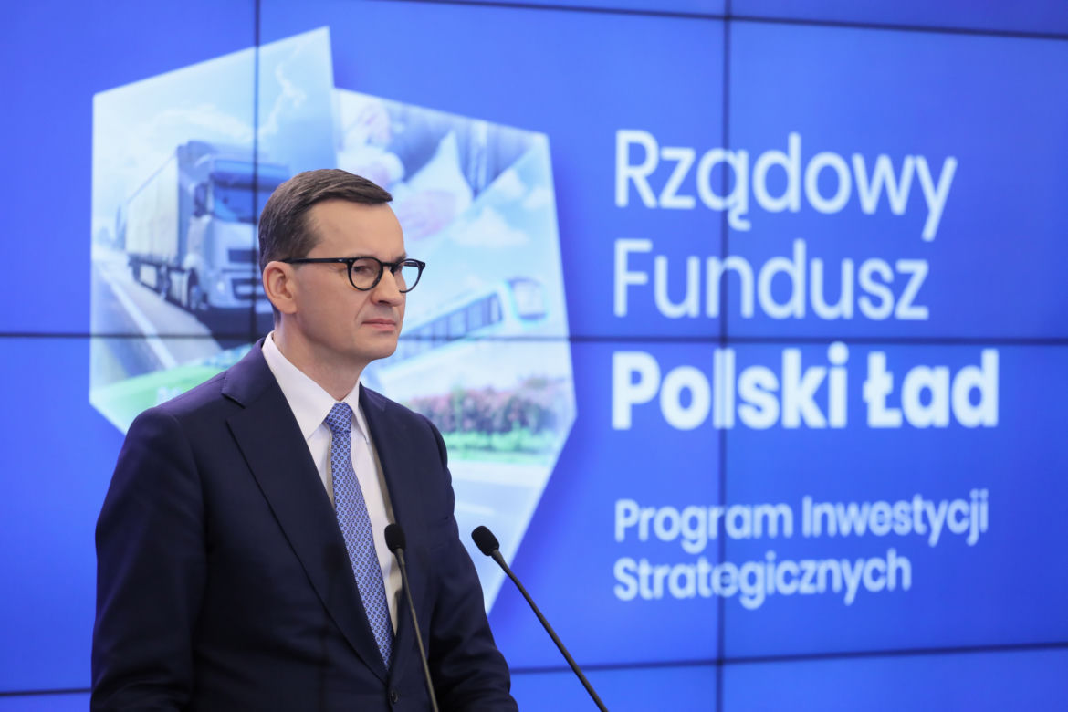 Premier Mateusz Morawiecki przedstawia Program Inwestycji Strategicznych „Polski Ład”