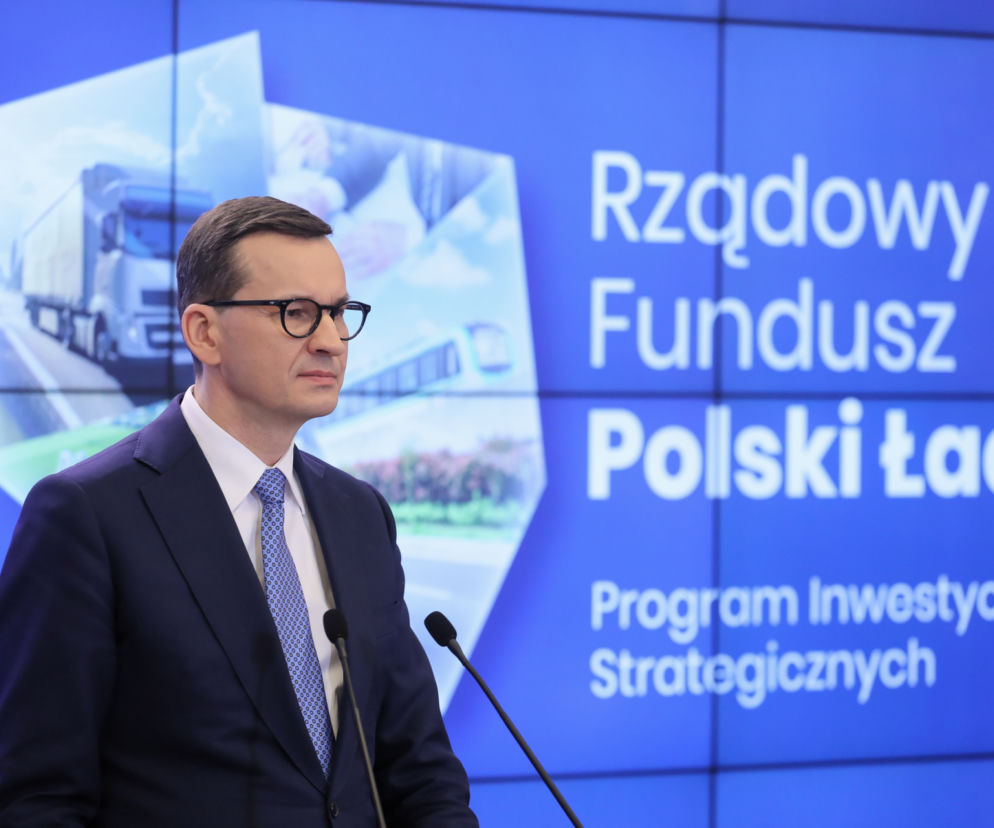 Premier Mateusz Morawiecki przedstawia Program Inwestycji Strategicznych „Polski Ład”