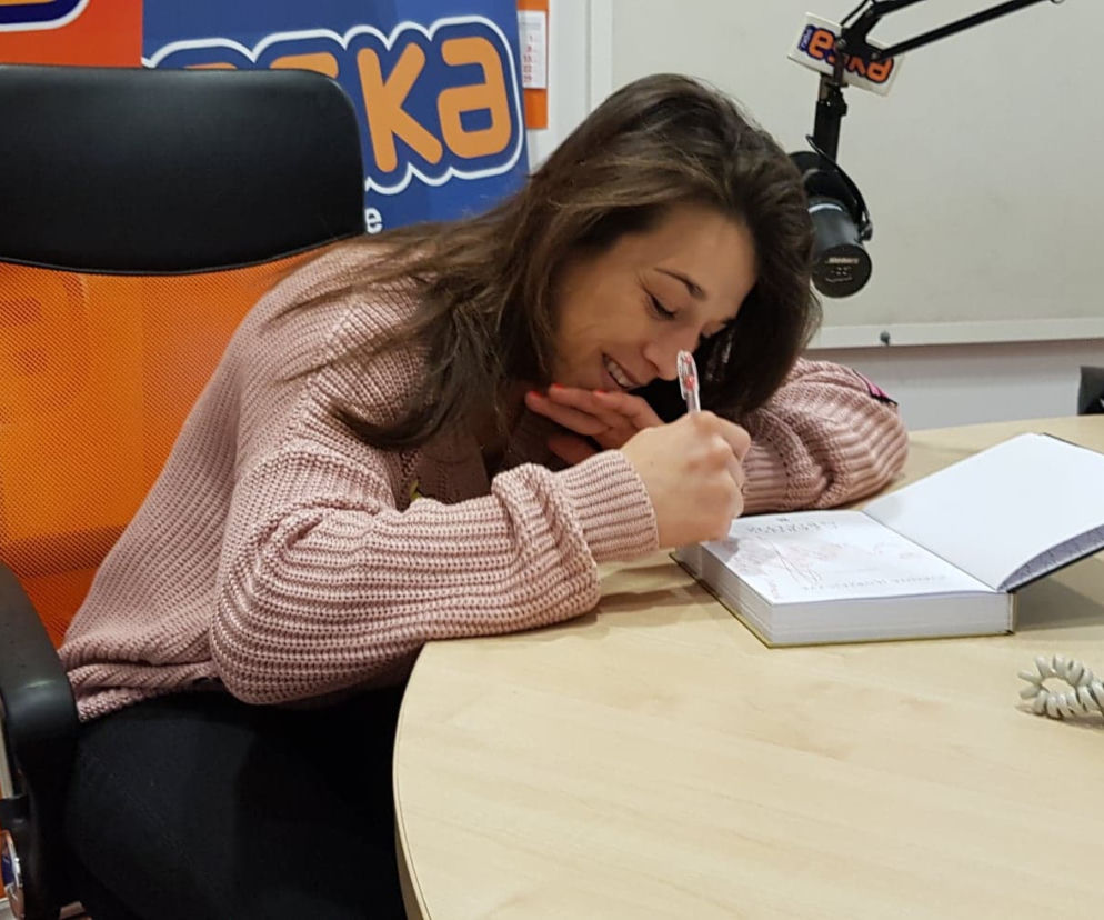 Joanna Jędrzejczyk w olsztyńskim studiu Eski