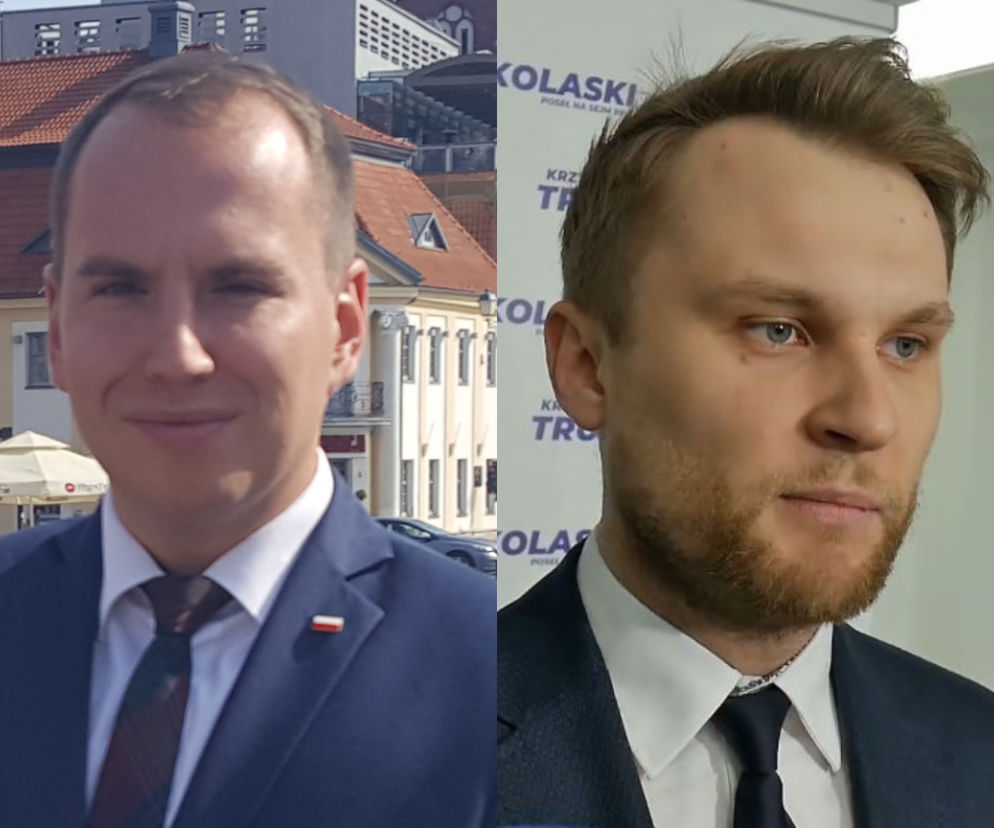 Adam Andruszkiewicz (z lewej) i Krzysztof Truskolaski