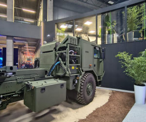 Modułowy System Minowania Narzutowego na podwoziu Tatra. Polski i czeski przemysł zbrojeniowy prezentują wspólny produkt eksportowy