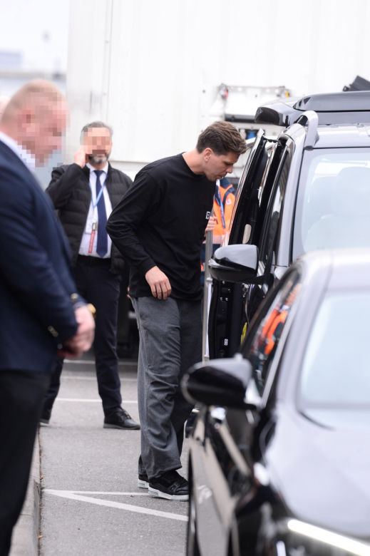 Wojciech Szczęsny przyleciał na premierę