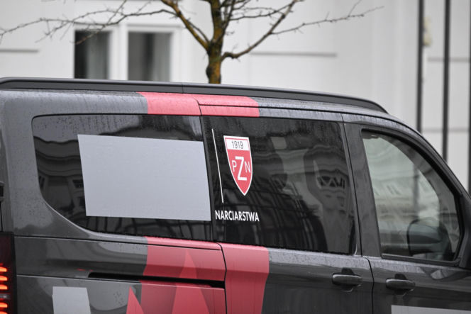 Kacper Tomasiak i skoczkowie u prezydenta