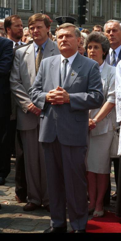 Jan Paweł II, Lech Wałęsa