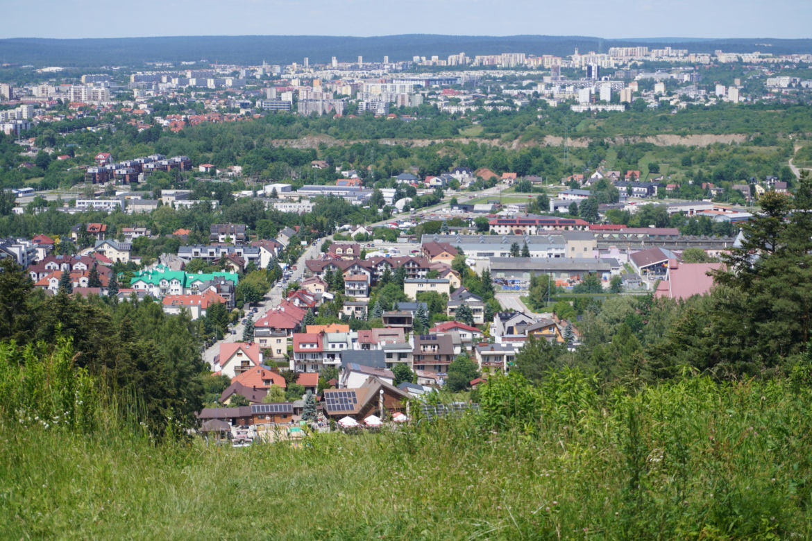 Piękna panorama Kielc z Telegrafu! 