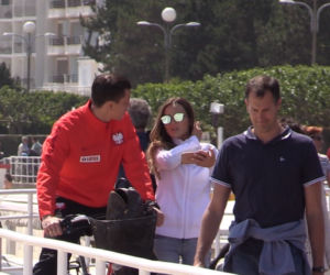 Marina i Wojciech Szczęsny na ROMANTYCZNYM spacerze w La Baule. Zobacz, co robili!