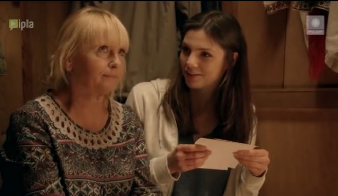 To nie koniec świata odcinek 8. Halina (Dorota Pomykała), Anka (Karolina Gorczyca)