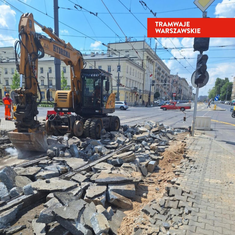 Wielka ofensywa Tramwajów Warszawskich. Tramwajarze remontują i budują jak szaleni