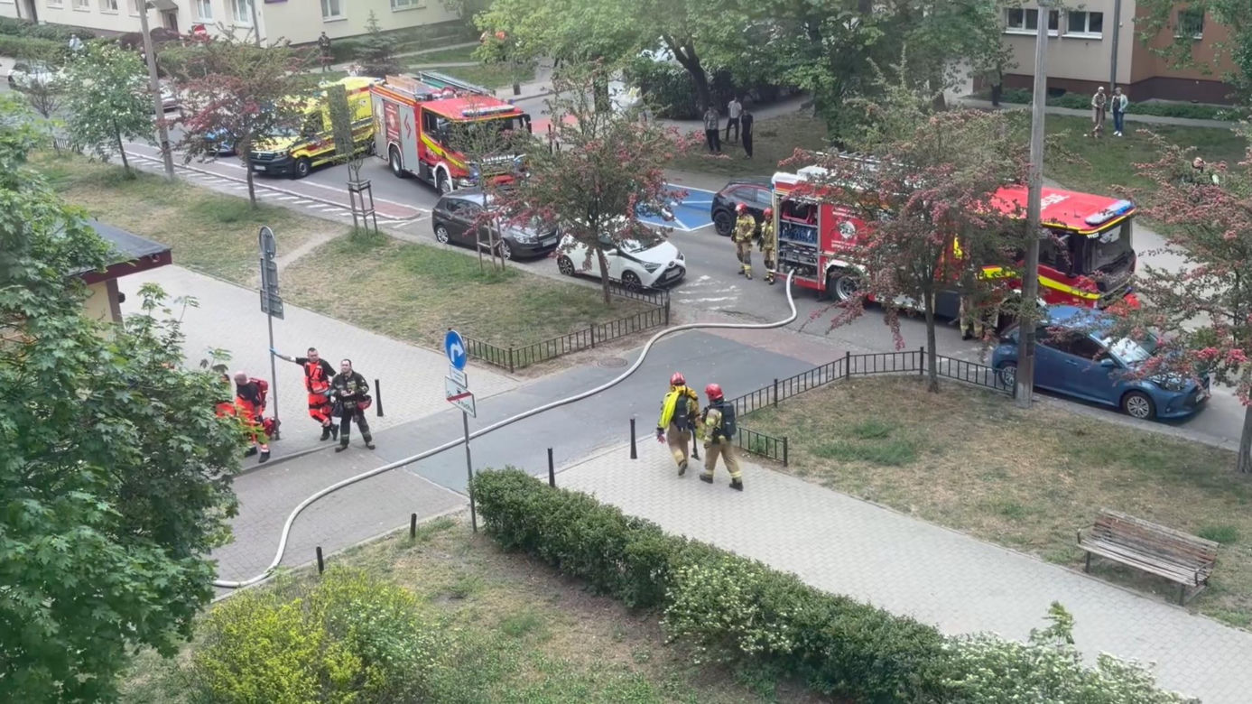 Pożar na Pradze 11.05.2026