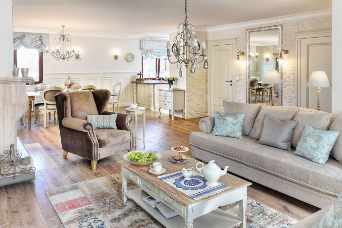 Salon we francuskim stylu