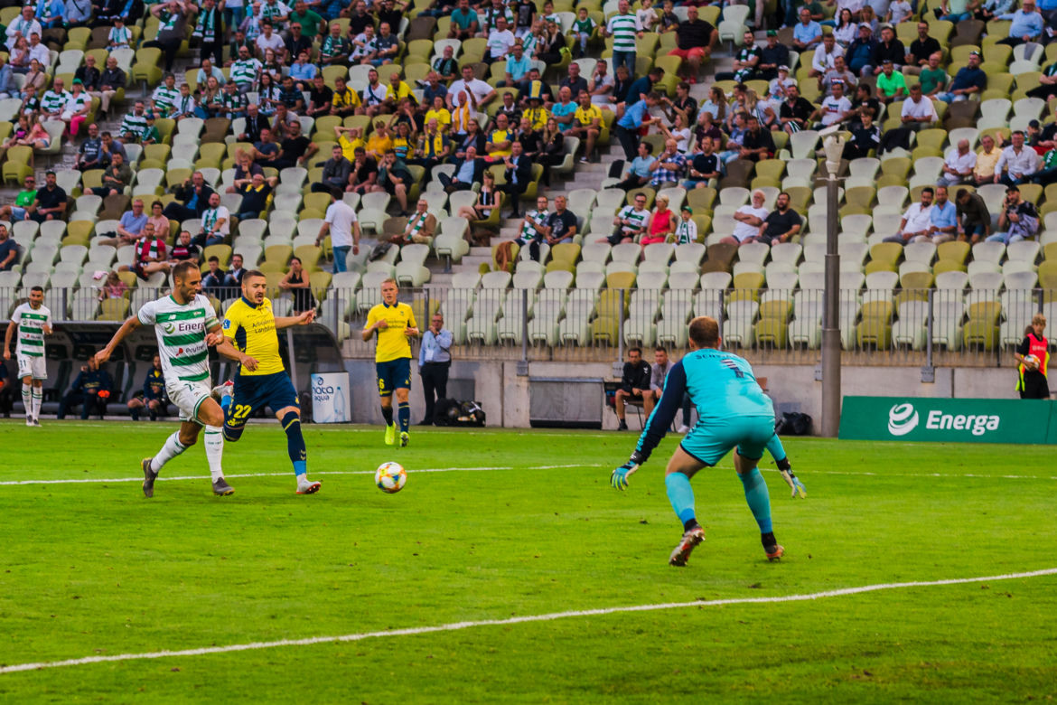 Lechia Gdańsk - Brøndby IF. Mecz Ligi Europy w obiektywie [ZDJĘCIA]