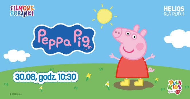 Filmowe Poranki: „Świnka Peppa, cz. 4” już 30 sierpnia w Heliosie