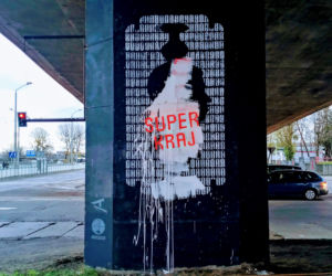 Zniszczyli mural wspierający Strajk Kobiet. Teraz mszczą się na artyście!