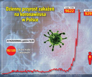 Koronawirus w Polsce (statystyki 20.10)
