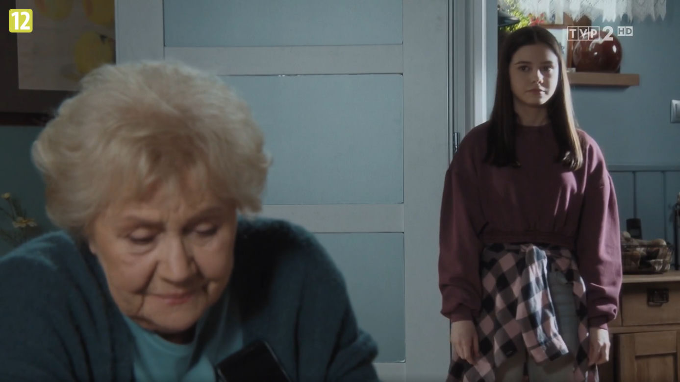 M jak miłość, odc. 1601: Basia (Karina Woźniak), Barbara (Teresa Lipowska) 