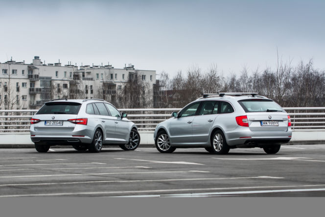 Skoda Superb Combi mk. II vs. Skoda Superb Combi mk. III