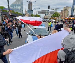 Protest przedsiębiorców w Warszawie