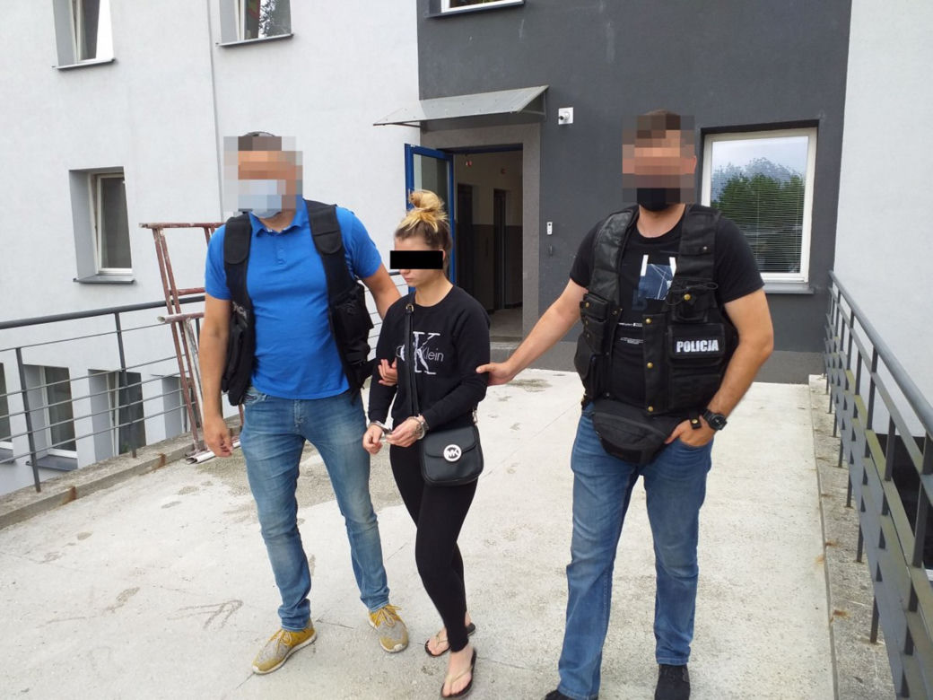 Policjanci złapali piękną oszustkę. Czy Weronika K. kradła w całym kraju?