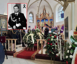 Tragiczny wypadek strażaka. Wzruszające słowa księdza na pogrzebie 35-latka