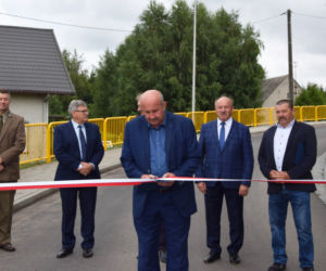 Gmina Iława: Oddanie do użytku drogi Dół-Ławice