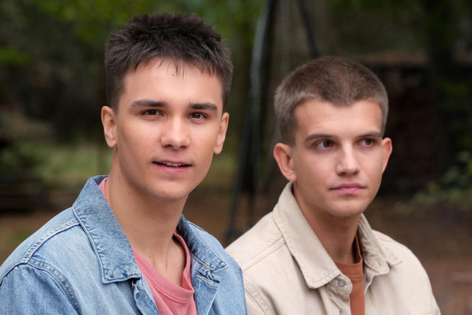 M jak miłość odc. 1910. Mateusz (Rafał Kowalski), Janek Winiar (Jakub Sirko)