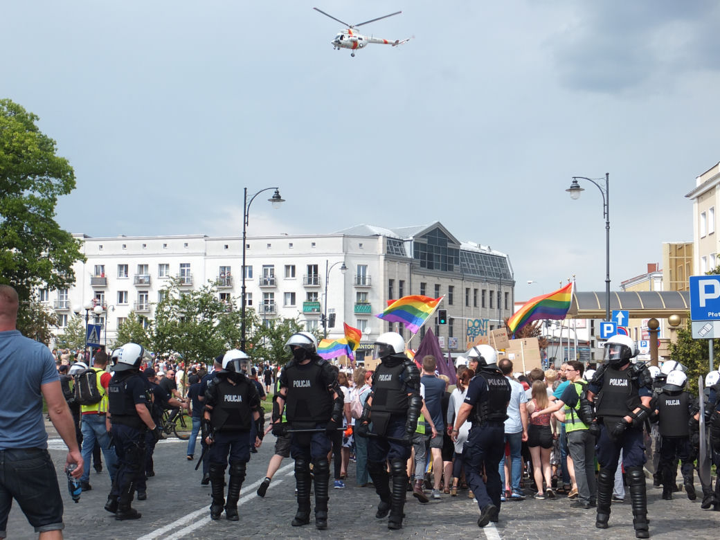 I Marsz Równości w Białymstoku 20.07.2019