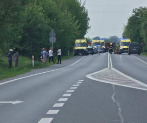 Tragiczny wypadek na DK w Głogowie pod Toruniem. Nie żyje jedna osoba