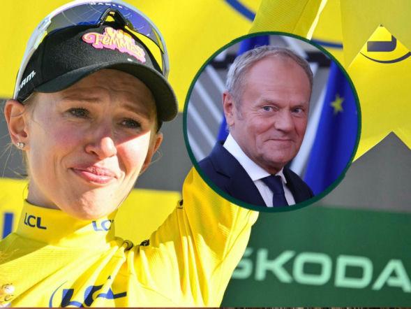 Donald Tusk pogratulował Kasi Niewiadomej sukcesu w Tour de France i się zaczęło! Internauci byli bezlitośni!