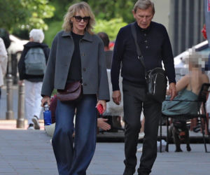 Jan Englert i Beata Ścibakówna na randce