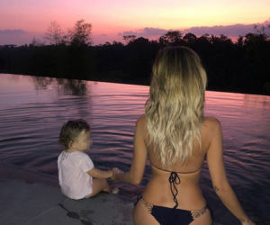 Natalia Siwiec na Bali z córeczką